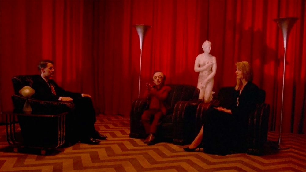 The red room in Twin Peaks