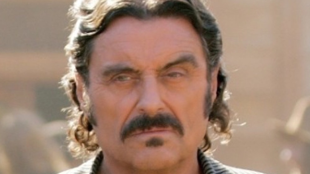 Ian McShane Al Swearengen glaring