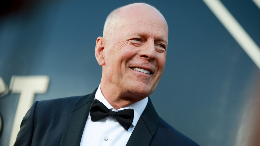 Bruce Willis smiling