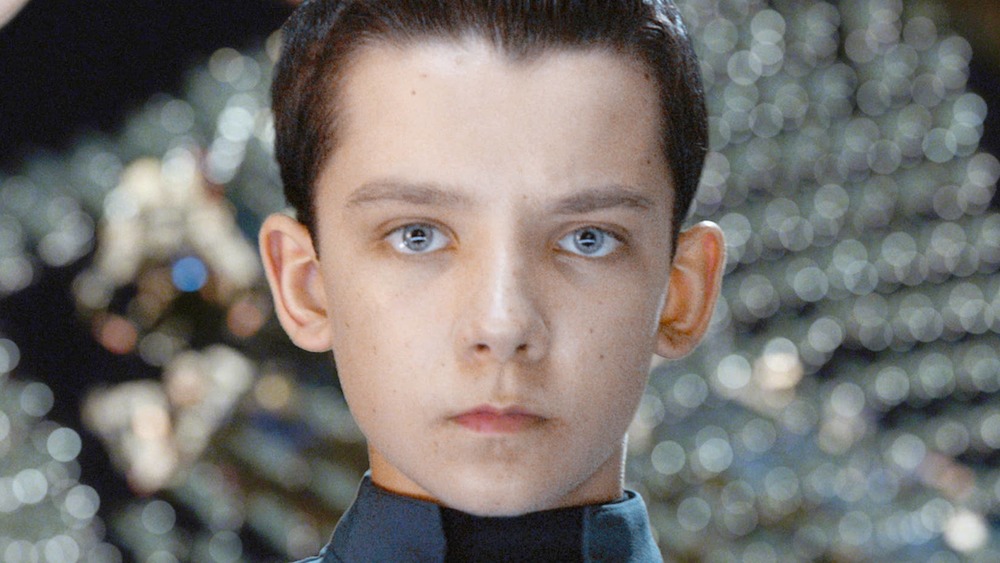 Ender Wiggin staring