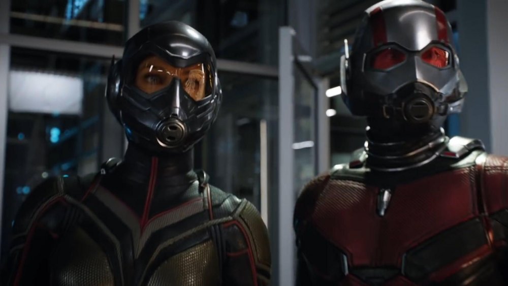 Paul Rudd and Evangeline Lilly in Ant-Man and the Wasp