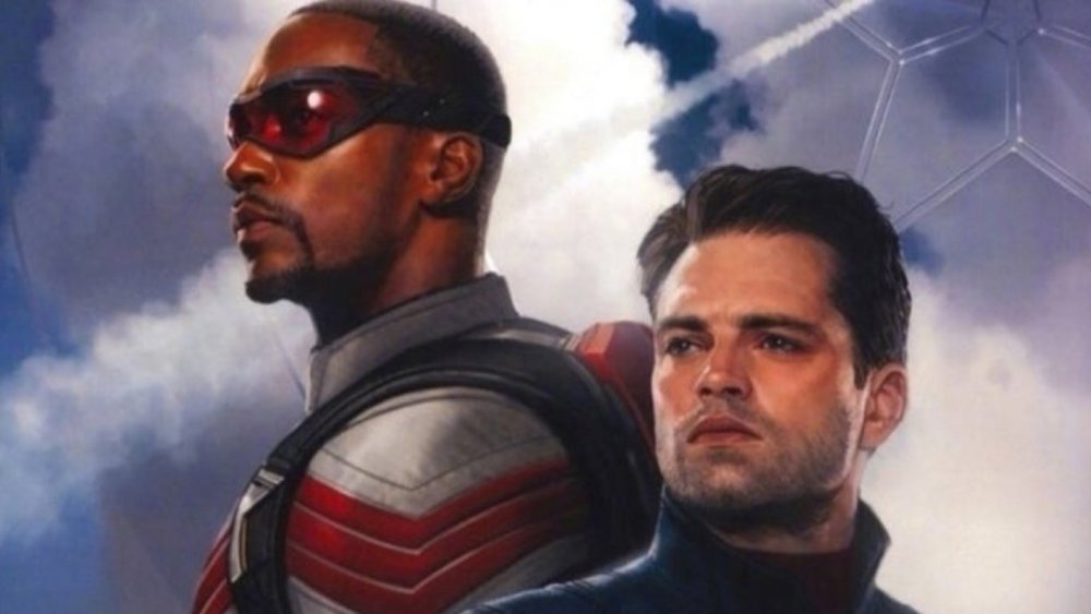 Anthony Mackie and Sebastian Stan in The Falcon and the Winter Soldier