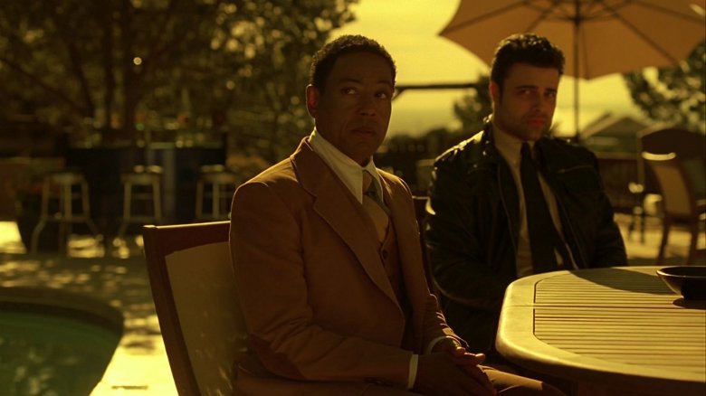 James Martinez and Giancarlo Esposito in Breaking Bad