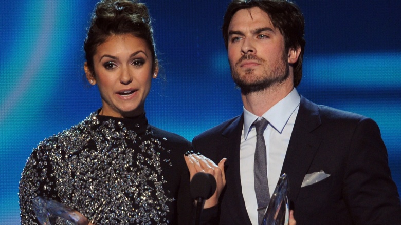 Ian Somerhalder And Nina Dobrev
