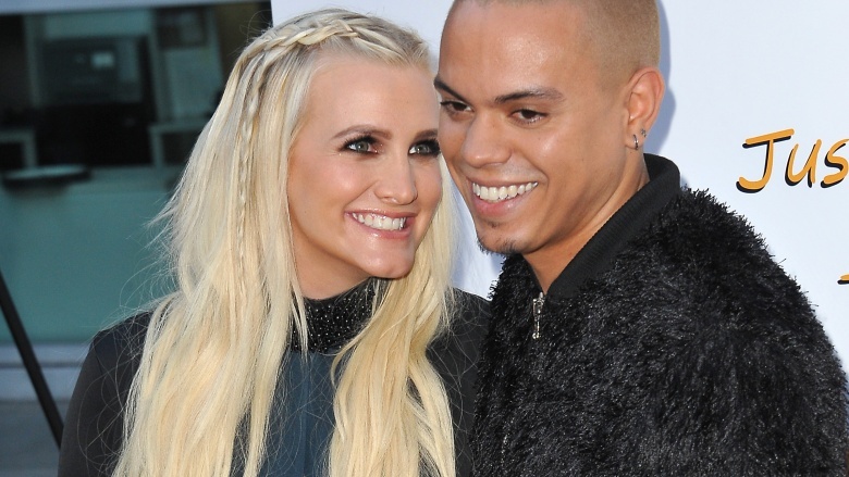 Ashlee Simpson And Evan Ross