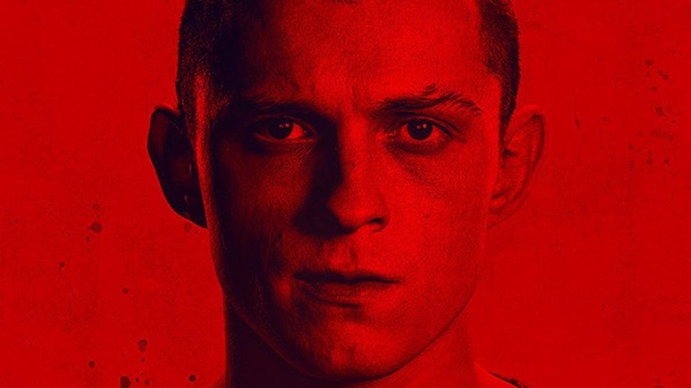 Tom Holland on Cherry movie poster