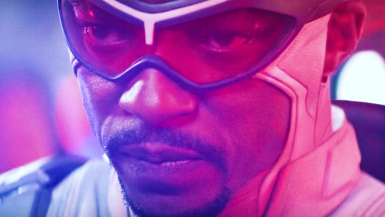 Sam Wilson in close-up
