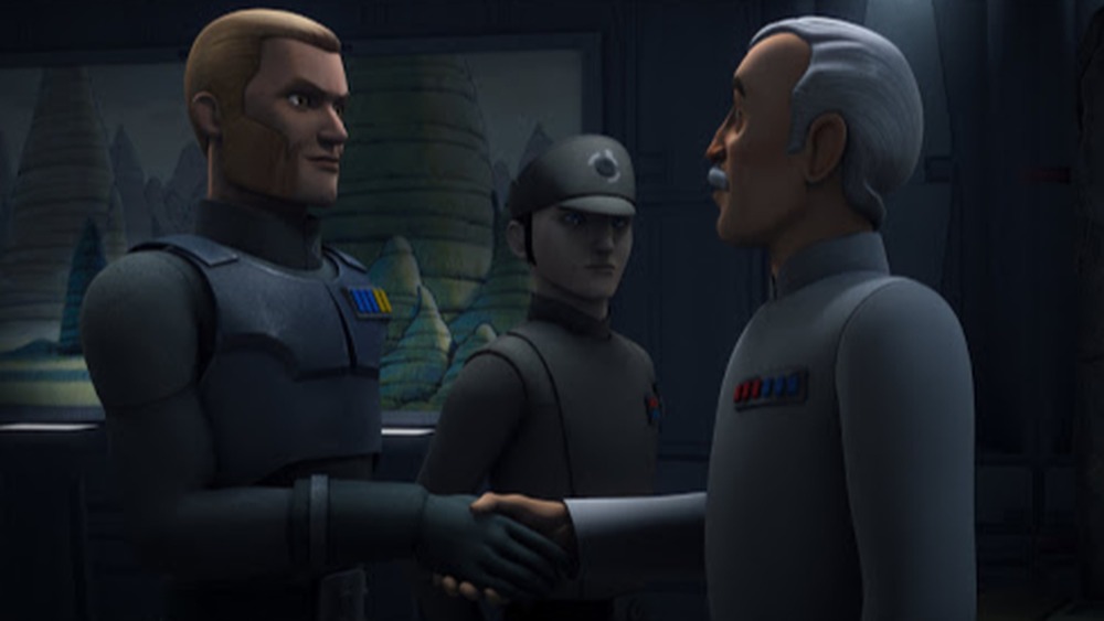 Agent Kallus and Wullf Yularen on Star Wars Rebels