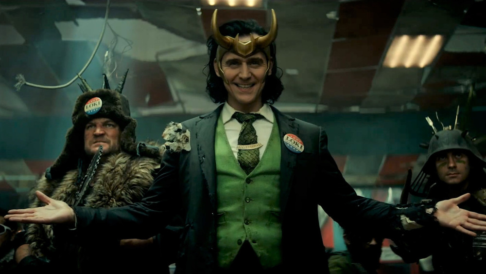 Loki smiling