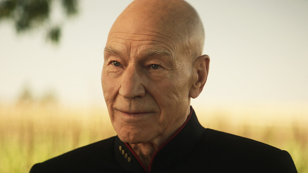 Captain Picard smiling