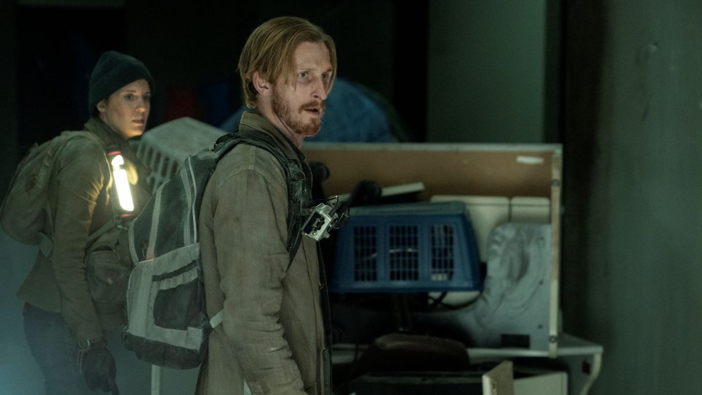 Maggie Grace as Althea and Austin Amelio as Dwight on Fear the Walking Dead