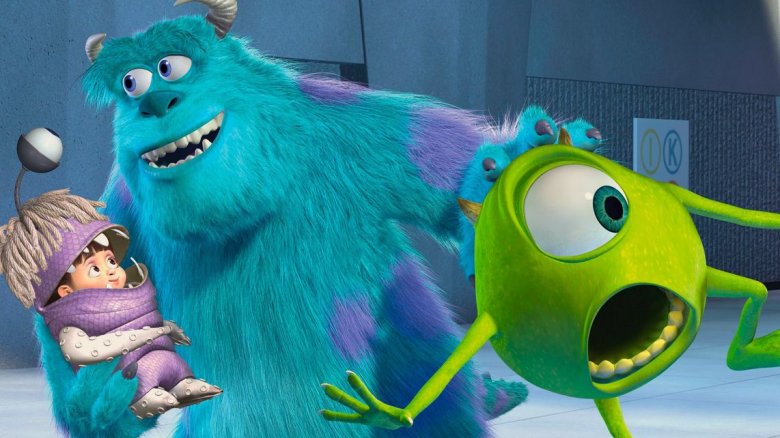 Mike Wazowski and James P. "Sulley" Sullivan from Monsters, Inc.