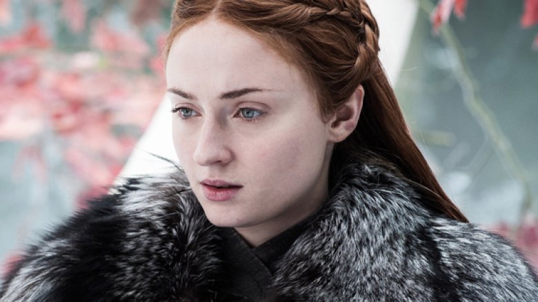 Sophie Turner as Sansa Stark on Game of Thrones