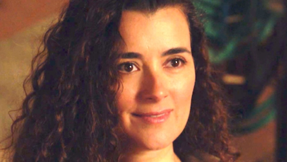 Ziva David smiling