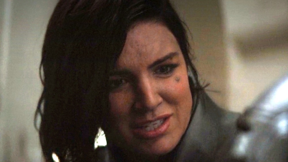 Gina Carano Cara Dune worried