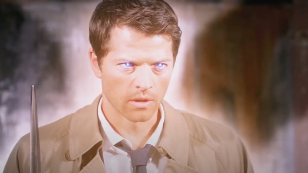 Misha Collins as Castiel on Supernatural