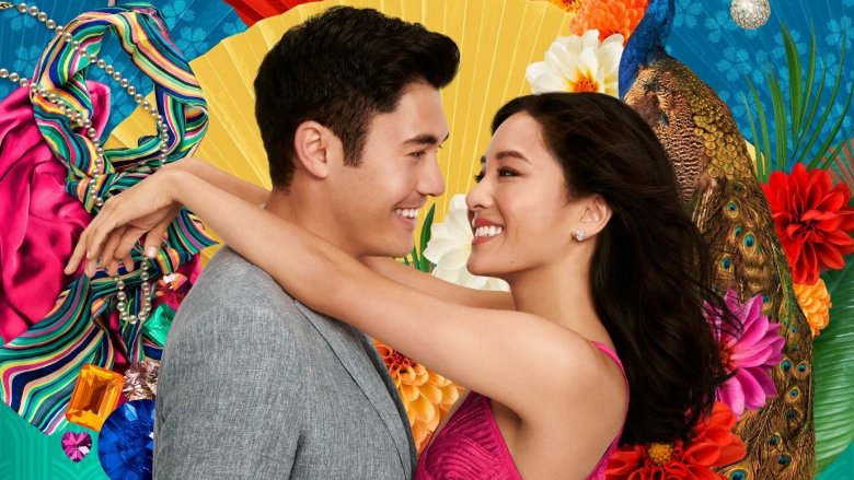Henry Golding, Constance Wu in Crazy Rich Asians