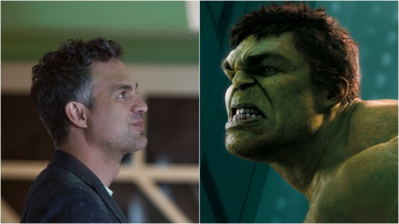 Bruce Banner as Hulk