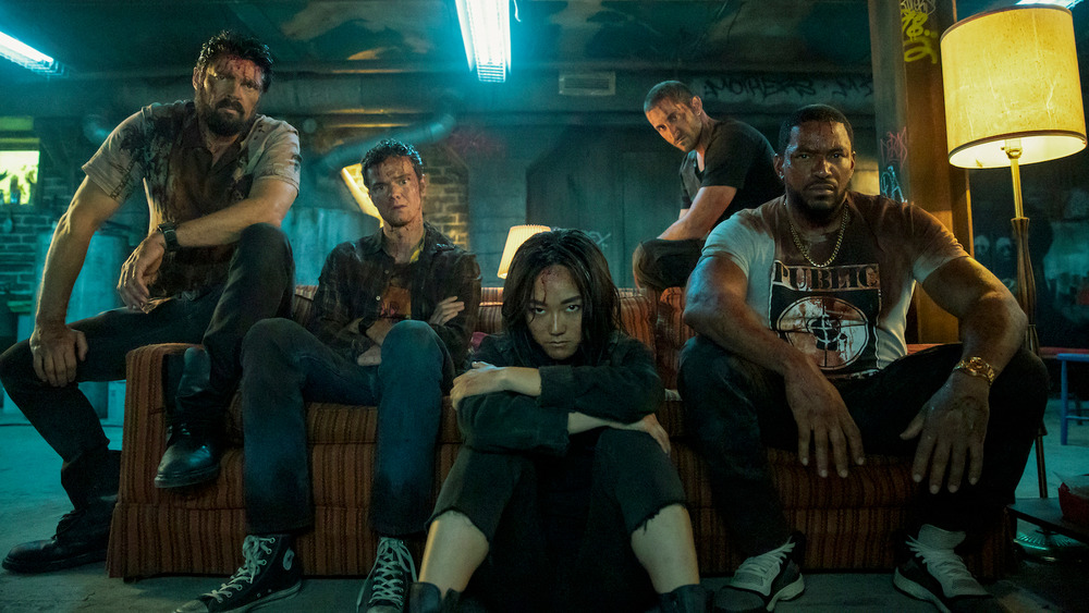 Karl Urban, Jack Quaid, Karen Fukuhara, Tomer Kapon, and Laz Alonso on The Boys