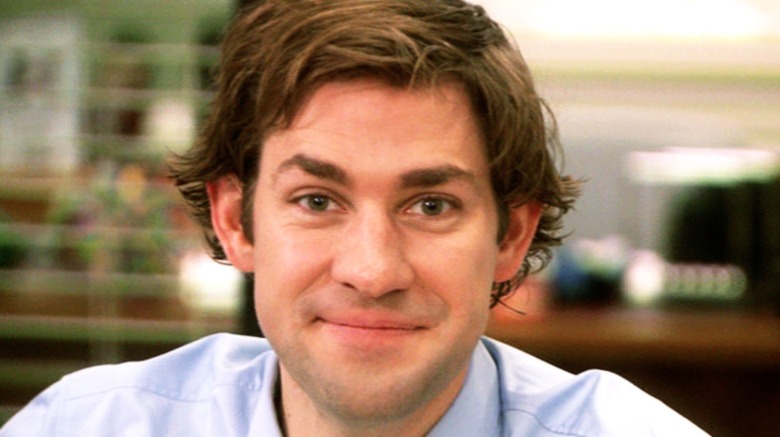 Jim Halpert smiling