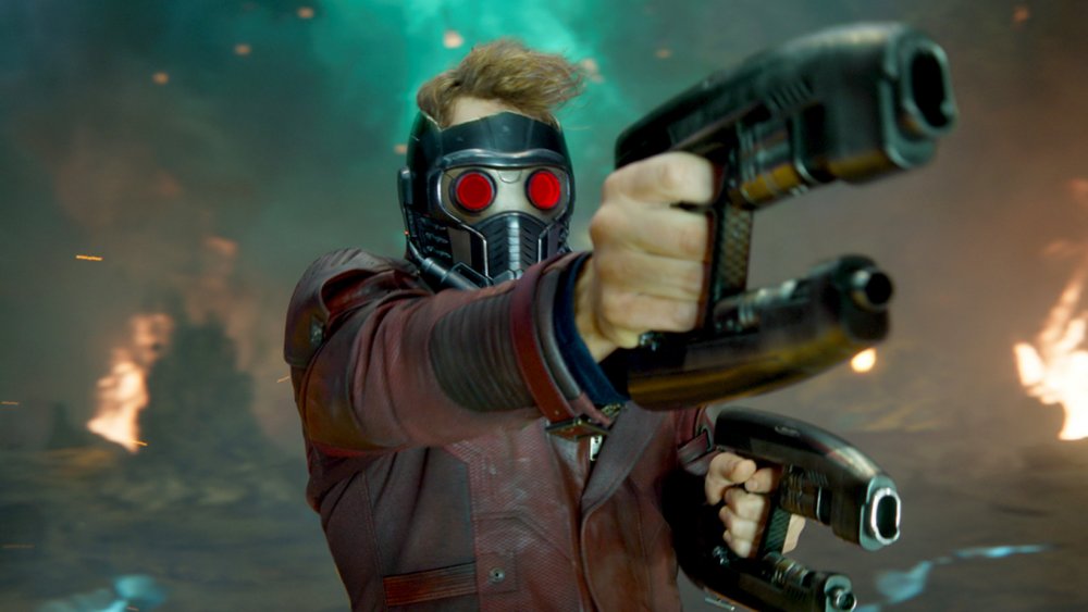 Chris Pratt as Peter Quill in Guardians of the Galaxy Vol. 2