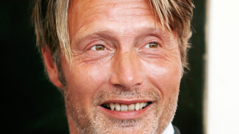 Mads Mikkelsen smiling