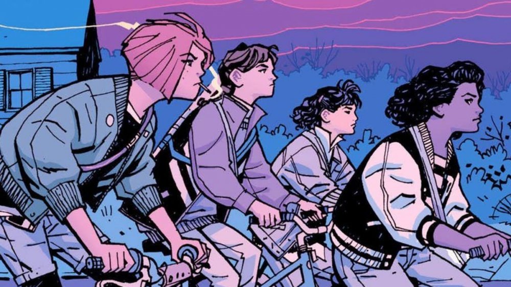 From Brian K. Vaughan's Paper Girls