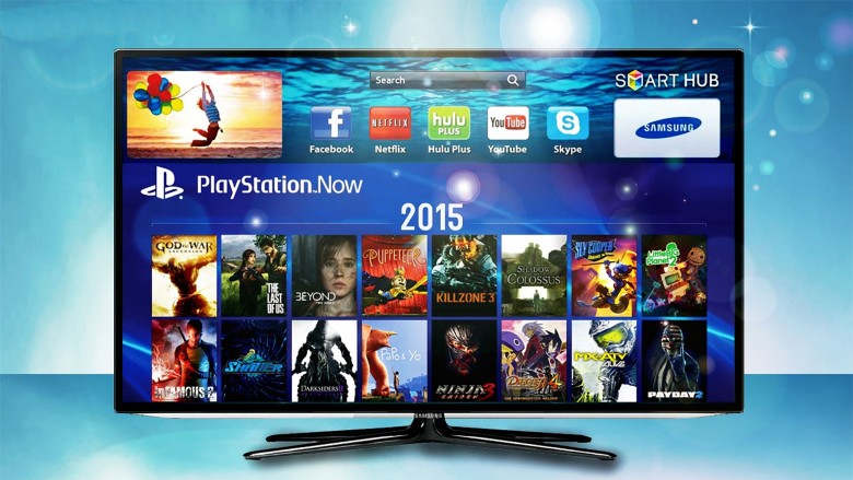 playstation now on sony tv