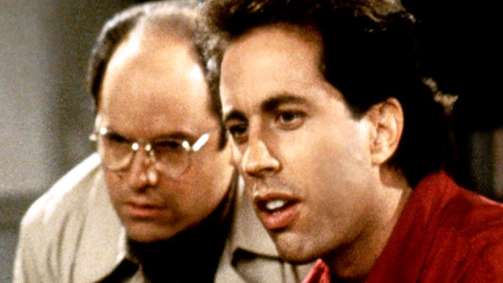 Jerry Seinfeld and Jason Alexander