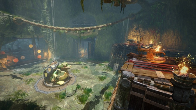 Zone d'entraînement Monster Hunter Rise