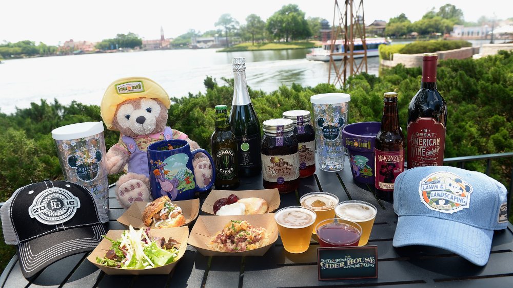 A variety of food and drink from Disney World's Epcot park