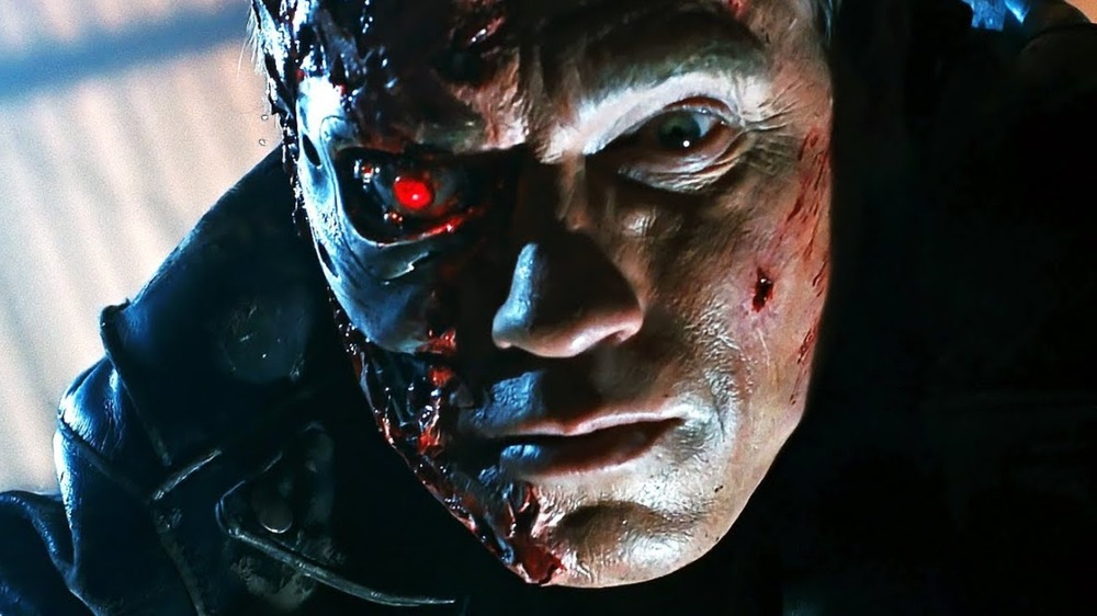 Damaged Terminator face