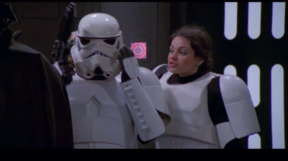 Jackie Burkhart as a stormtrooper