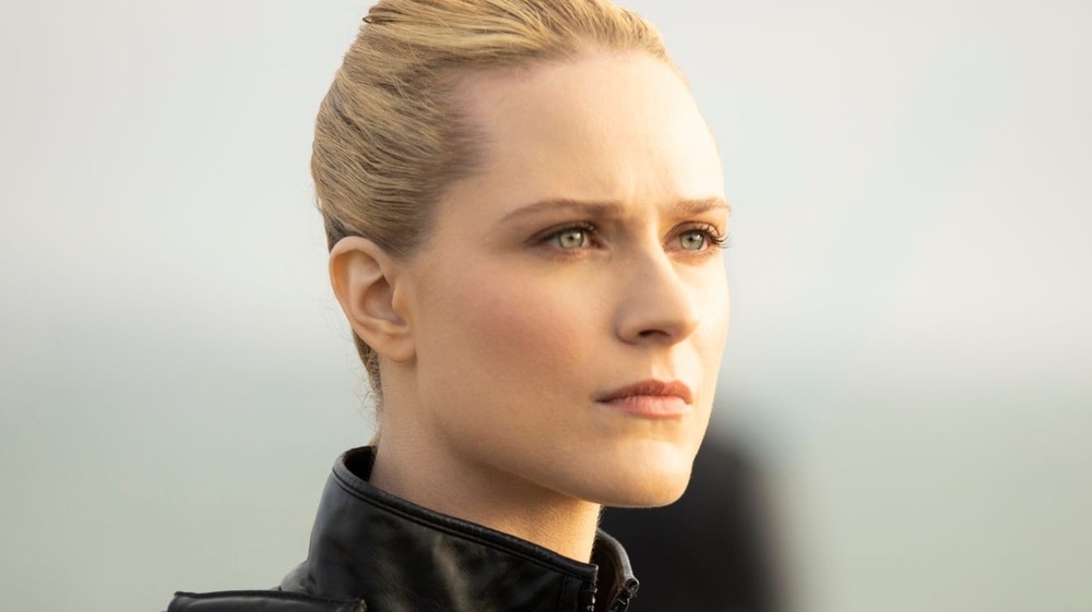 Evan Rachel Wood as Dolores in Westworld