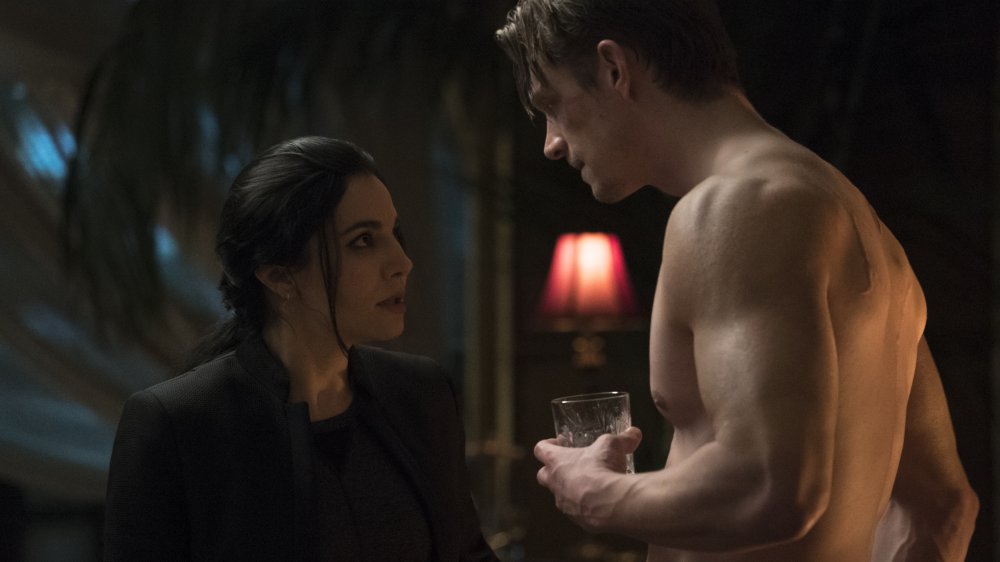 Martha Higareda and Joel Kinnaman on Altered Carbon