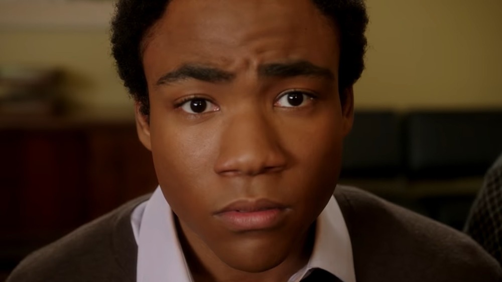 Community's Troy looks confused.