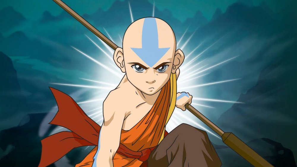 Nickelodeon promo art of Ang from The Last Airbender