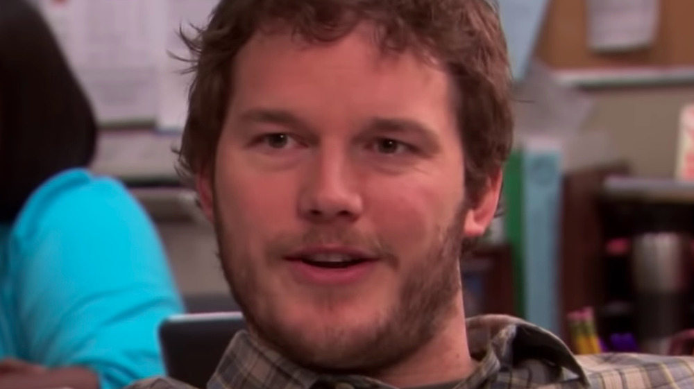 Andy Dwyer talking