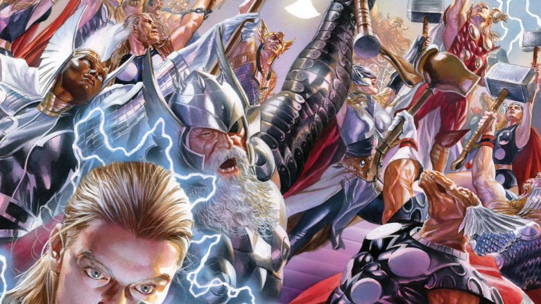 The many Thors of Marvel