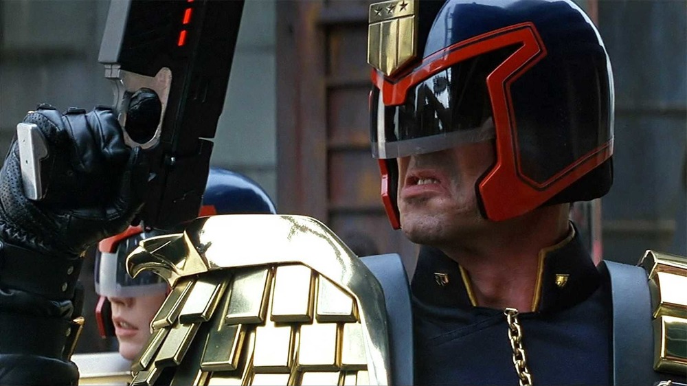 Sylvester Stallone as Judge Dredd