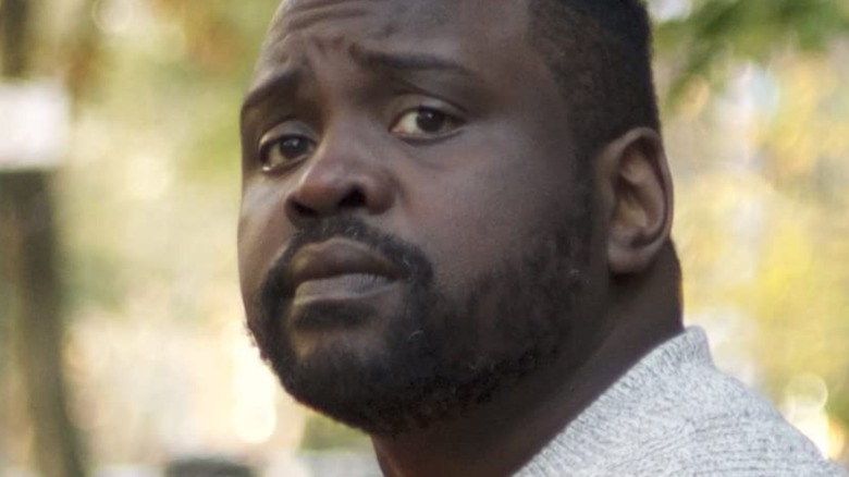 Brian Tyree Henry looks sad