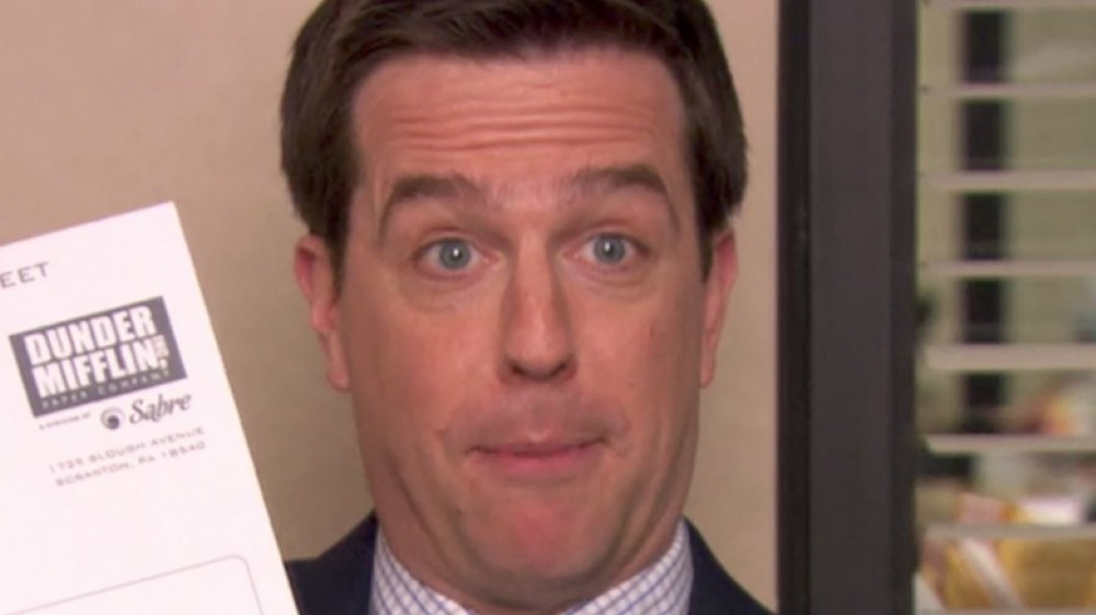 Ed Helms Andy Bernard cover sheet