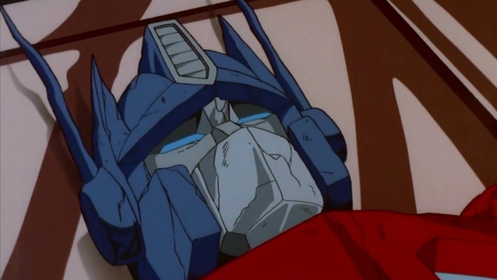 A dying Optimus Prime