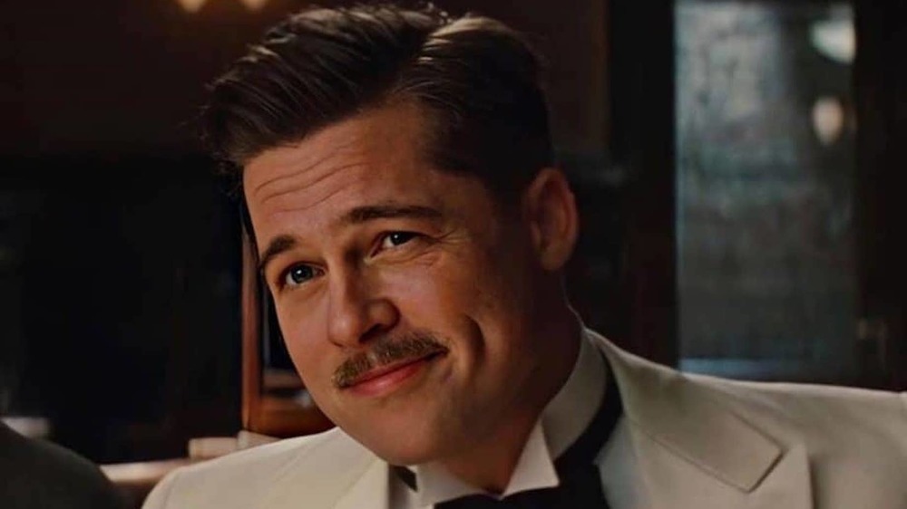 Brad Pit portraying Aldo Rain in Inglourious Basterds