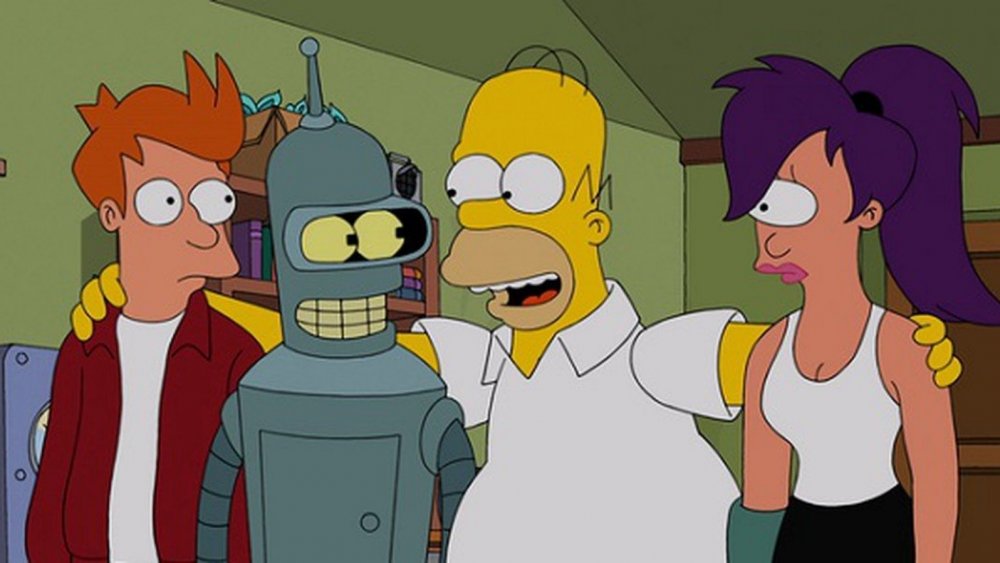 The Simpsons Easter egg you never caught in Futurama