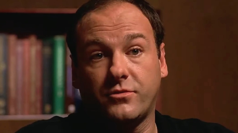 The Sopranos Tony listens