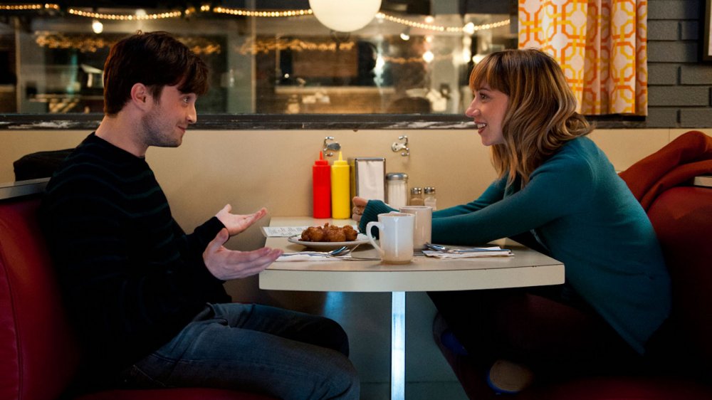 Daniel Radcliffe and Zoe Kazan in What If