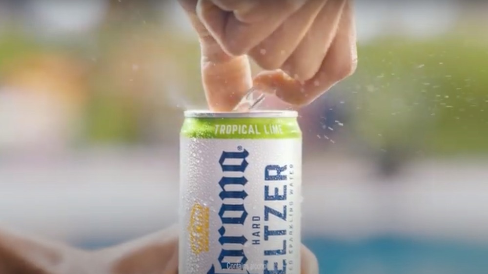 Corona hard seltzer opening