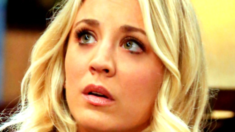 Penny looking befuddled