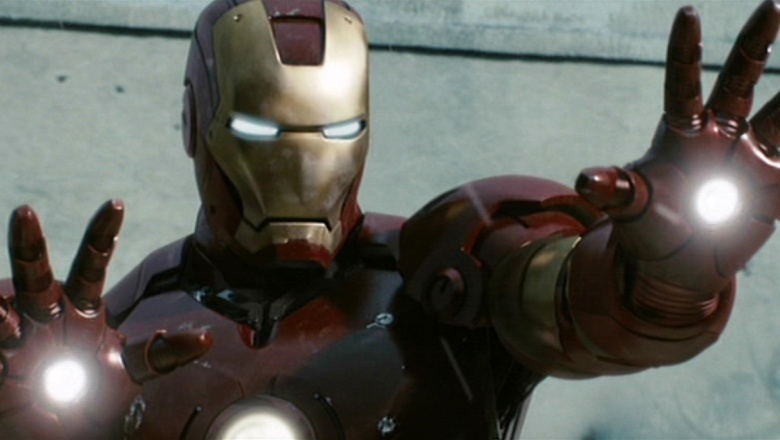 Tony's Captain America shield